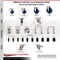 Service Caster 3.5 Inch 316SS Solid Poly Swivel 7/8 Inch Expanding Stem Caster Brake, 2PK SCC-SS316EX20S3514-SPUS-2-TLB-2-78 - alternate 3